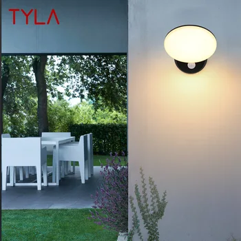 TYLA Modern Indüksiyon Duvar Lambası Klasik Tarzı IP65 Su Geçirmez Kapalı ve Açık Çift Kullanımlı