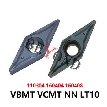 VCMT160404NN LT10 VCMT160408NN VBMT110304NN VBMT160404NN VBMT160408NN Orijinal Karbür Uçlar Torna Aracı VCMT160404 VCMT VBMT