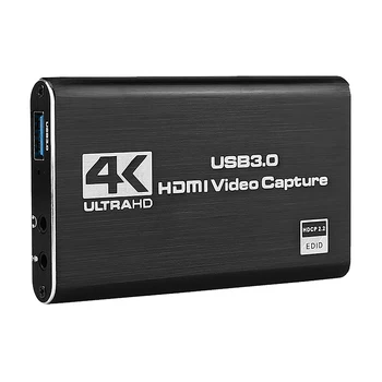Video Yakalama Kartı 4K Ekran Kaydı USB3.0 1080P 60FPS Oyun Yakalama Aygıtı