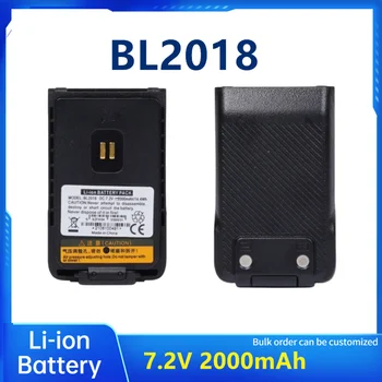 walkie talkie BL2018 pil 7.2 V 2000 mAh li-ion pil için hytera'nın BD500 BD510 BD610 TD550 radyo