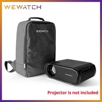 WEWATCH projektör sırt çantaları projektörler için iş seyahat çantası ışık büyük kapasiteli okul sırt çantası açık saklama kutusu