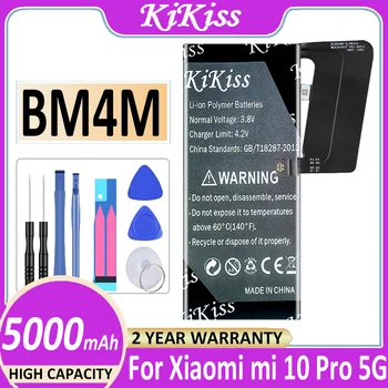 Xiao Mi BM4M 5000mAh Pil için Xiaomi Mi 10 Pro 10Pro 5G Mi10 Pro Mi10Pro Bateria + Ücretsiz Araçlar