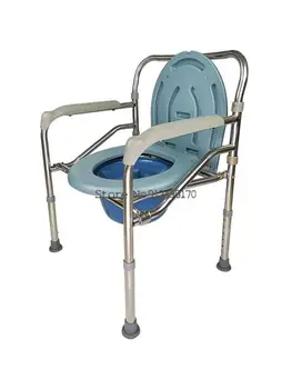 Yaşlı tuvalet sandalyesi katlanabilir hamile kadın klozet yaşlı mobil tuvalet taburesi ev tuvalet taburesi koltuk