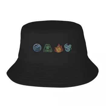 Yeni ATLA Elemanları Kova Şapka batı şapka siyah Golf Kıyafeti Erkek Şapka kadın