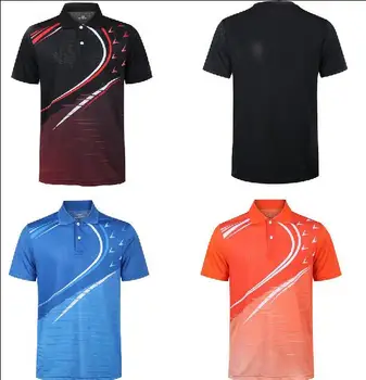 Yeni Badminton gömlek Erkek / Kadın / Çocuk Spor Giyim, spor badminton t-shirt, Masa Tenisi forması, Tenis T-shirt, ping-pong gömlek