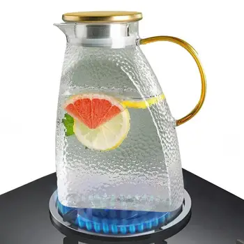 Yeni cam çaydanlık Paslanmaz Çelik Çıkarılabilir Demlik Gevşek Yaprak Çay Bonus çay su ısıtıcısı 1500ML