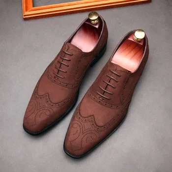 Yeni chaussure homme cuir véritable zapatos para hombres elegantes ayakkabı erkekler için 2023