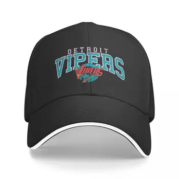 Yeni Detroit Vipers beyzbol şapkası Büyük Boy Şapka Marka Erkek Kapaklar Vintage Snapback Kap Kadın Şapka erkek