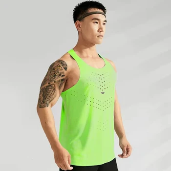 Yeni Egzersiz Buz İpek Tank Top Spor Erkekler Kadınlar Kuru Fit Gömlek Koşu Kolsuz Sıkıştırma Fanilalar Yaz Spor Giyim Kollu