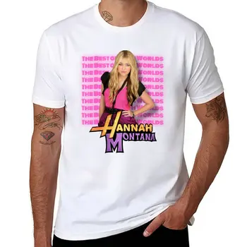 Yeni Hannah Montana T-Shirt çabuk kuruyan gömlek anime erkek grafik t-shirt paketi