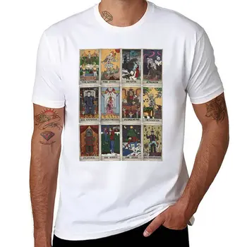 Yeni Korku Tarot Güverte T-Shirt eşofman sevimli üstleri anime komik t shirt T-shirt erkekler