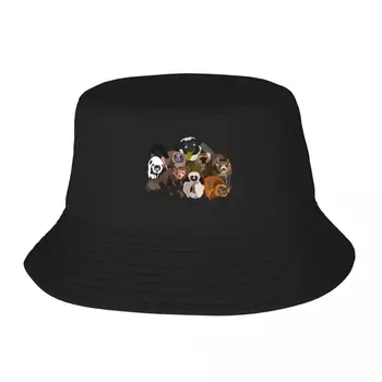 Yeni L, LemurCap Kova Şapka Kabarık Şapka Lüks Erkek Şapka Kadın Şapka erkek