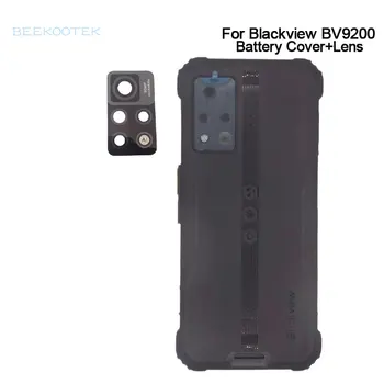 Yeni Orijinal Blackview BV9200 Pil Kapağı İle Alıcı Parmak İzi Mikrofon Arka Kamera Lens İle Blackview BV9200 Akıllı Telefon
