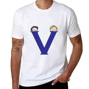 Yeni Vlogbrothers T-Shirt grafik t shirt Bluz siyah t shirt erkek komik t shirt