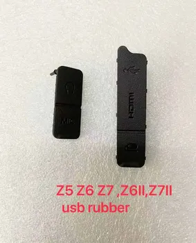 YENİ Z5 Z6 Z7 Z6II Z7II USB/HDMI Kauçuk NiKon Z5 Z6 Z7 USB lastik tamir parçaları