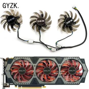 Yenı GALAXY GeForce GTX970 980 4 GB SOC OC Grafik Kartı Yedek Fan T128010SU
