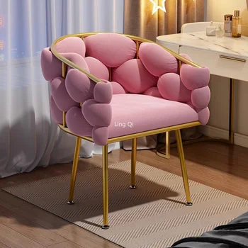 Yumuşak Konfor Ücretsiz Kargo yemek sandalyeleri Modern İskandinav Minimalist Yatak Odası Zemin Sandalye Olaylar Ergonomik Silla Comedor Mobilya