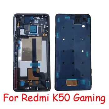 Yüksek Kaliteli Orta Çerçeve Xiaomi Redmi İçin K50 Oyun Ön Çerçeve + Yan Düğme Konut Çerçeve Değiştirme