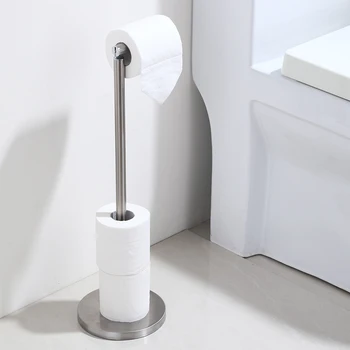 Zemin tuvalet fırçası paslanmaz çelik banyo standı rulo kağıt havlu tutucu rulo kağıt havlu tutucu kağıt havlu tutacağı banyo donanım