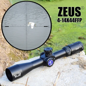 Zeus 4-14X44 Ffp Riflescope Eerste Focale Vlak Scopes Glas Geëtst Richtkruiis Lange Afstand Schieten Zicht Voorbij. 308