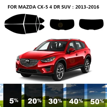Önceden kesilmiş nanoceramics araba UV Pencere Tonu Kiti Otomotiv Cam Filmi MAZDA CX-5 4 DR SUV 2013-2016