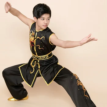 Özel Yapılmış Dövüş Sanatı Üniforma Nanquan Uzun Yumruk Changquan Rekabet Performansı Kadınlar Ve Erkekler Nakış Kun Usta