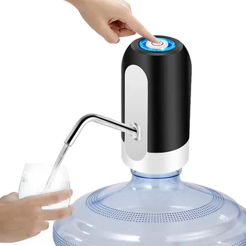 Şarj edilebilir 5 Galon su sebili Pompası Kablosuz Elektrikli Taşınabilir USB Şarj Otomatik İçme Mini su sürahisi Dağıtıcı