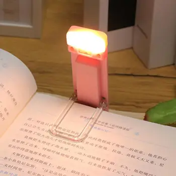 Şarj edilebilir LED kitap ışık sevimli göz bakımı okuma lambası göz kamaştırıcı titreşimsiz kısılabilir klipsli yer imi ışık öğrenciler için