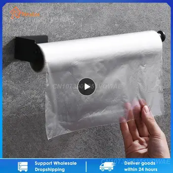 1~10 ADET Kendinden Yapışkanlı rulo kağıt havlu tutucu Banyo Paslanmaz Havlu Tutucu Tuvalet Punch-ücretsiz rulo kağıt havlu tutucu Mutfak Kanca