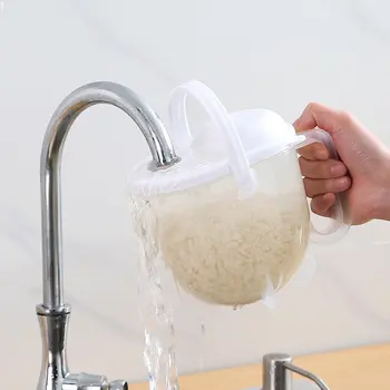 Mutfak Hızlı Otomatik Pirinç Yıkayıcı Tahıl Yıkama Filtresi Fasulye Temizleme Filtresi Mutfak Aksesuarları mutfak gereçleri