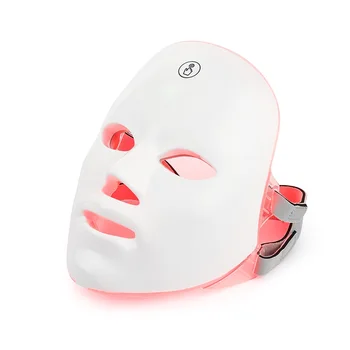 Şarj edilebilir Yüz LED Maske 7 Renk LED Foton Terapi Güzellik Maskesi Cilt Gençleştirme Ev Yüz Kaldırma Beyazlatma Güzellik Cihazı